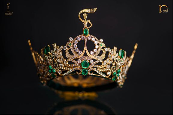 Golden Crown - The crown of the Miss Grand International